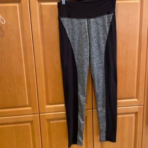 M Black & Gray workout/yoga pants